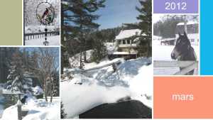 Mars blanc cette année!