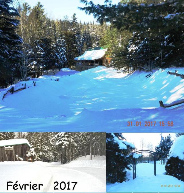 Photo principale du 'chalet' d'un bon voisin, Sylvain G., une habitation et décor de rêve... Emplacement d'une ancienne mine de marbre...